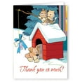 thumbnail image 1 of Cute Cat & Dog Thank You Boxed Note Card - 10 Thank You Note Cards and Envelopes, 1 of 3