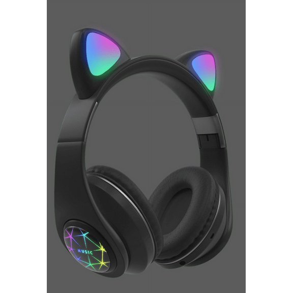 Cute Cat Ear Bluetooth Headset