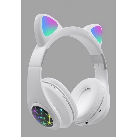 Cute Cat Ear Bluetooth Headset
