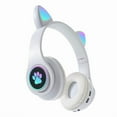 thumbnail image 1 of Cute Cat Ear LED Breathing Light Luminous Headset, 1 of 2