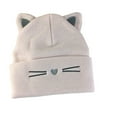 thumbnail image 1 of Cute Cat Ears Hats for Women Winter Knitted Beanie Hat for Outdoor Snow Ski Skull Cap, 1 of 6