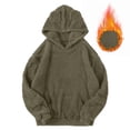 thumbnail image 1 of Cute Cat Ears Hoodies Pajamas for Women Long Sleeve Soft Hoodie Sleepwear Fuzzy Fleece Pocket Jackets Casual Loose Fit Outwear Fluffy Loungewear, 1 of 7