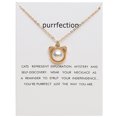 thumbnail image 1 of Cute Cat Ears Imitation Pearl Necklaces for Women Fashion Gold Silver Animal Pendant Necklace Choker with Wishing Card Jewelry Gift, 1 of 7