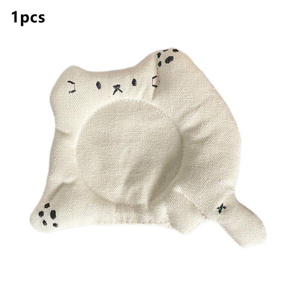 Cute Cat Fabric Coaster for Drinks 5.11 Inch Hand-Embroidered Linen Drink Mat, Heat Resistant Pad for Hot Coffee & Tea, Desk Protector, Cat Lover Gift