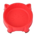 thumbnail image 1 of Cute Cat Face Plastic Pet Bowl, Small Non-Slip Feeding Dish for Kittens & Small Dogs, Easy Clean Pet Food Water Bowl, 1 of 7