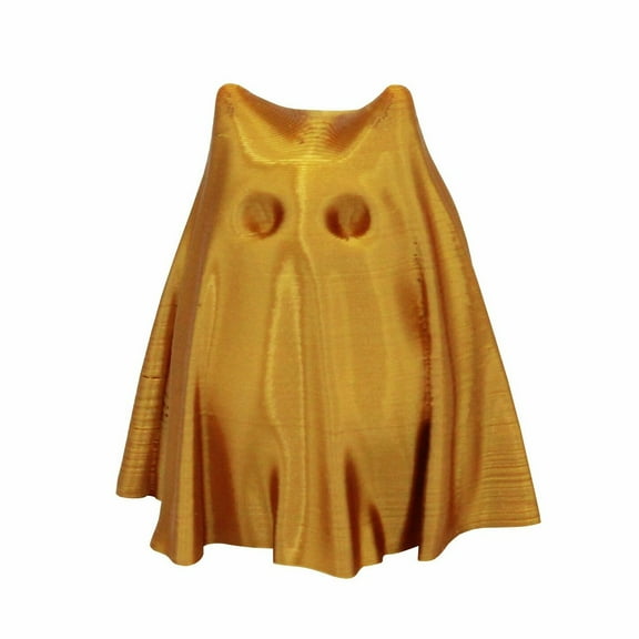 Cute Cat Ghost Figurine Statue by Clever Contraption – Halloween Decoration, Shelf or Desk Accent