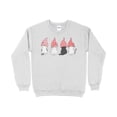 thumbnail image 1 of Cute Cat Gnome Valentine Sweatshirt, 1 of 11