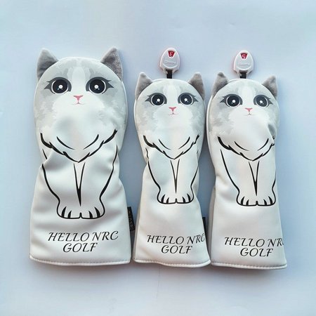 Cute Cat  Golf Club Head Cover