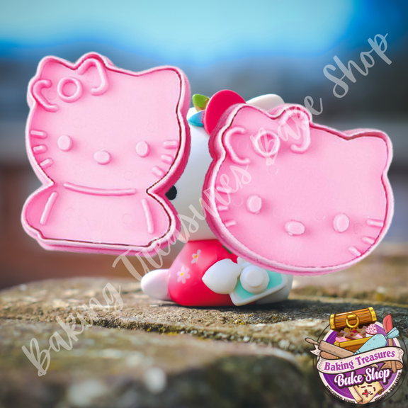 Cute Cat HK Cookie Cutters and Embossers