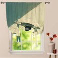 thumbnail image 1 of Cute Cat Hiding Under Umbrella Window Curtain for Living Room Roman Curtain Kitchen Tie-up Curtains Adjustable Drapes, 1 of 5