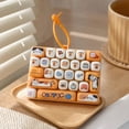 thumbnail image 1 of Cute Cat Keyboard Fidget Toy, 26 Button Clicker Keychain for Adults, Cat Fidget Toy, Focus Stress Relief Gift for Cat Lovers, Office, Travel, Party, Sensory Decompression, 1 of 7