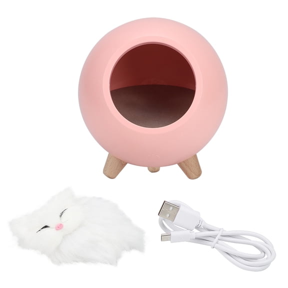 Cute Cat Night Light Little Pet House LED Night Lamp Bedroom Lighting Atmosphere Lamp