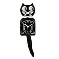 thumbnail image 1 of Cute Cat Pattern Tail Swing Wall Clock,Wagging Tail Cat Wall Clock Quartz Clock,Pendulum Design for Living Room, Bedroom - Decorative & Quiet Analog Clock for Home Decoration(Black), 1 of 7