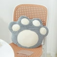 thumbnail image 1 of Cute Cat Paw Throw Pillow 17x13 Inch, Soft Lumbar Pillow for Living Room Bedroom Office, Plush Polyester Cushion for Sofa Couch Car, Decorative Gift, 1 of 6