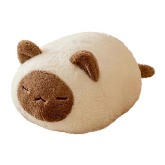 Cute Cat Plush Toy 5.9 Inch Soft Stuffed Kitten Pillow for Kids Sleeping Decor 1 Piece