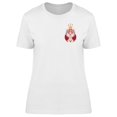 thumbnail image 1 of Cute Cat Princess Cartoon T-Shirt Women -Image by Shutterstock, Female Medium, 1 of 2
