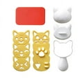 thumbnail image 1 of Cute Cat Rice Ball Mold for Kids – DIY Sushi Onigiri Shaper with Nori Seaweed Cutter, Bento Box Lunch Tool for Fun Food Decoration TIKA, 1 of 10