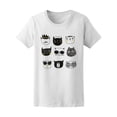 thumbnail image 1 of Cute Cat  Series T-Shirt Women -Image by Shutterstock, Female XX-Large, 1 of 2