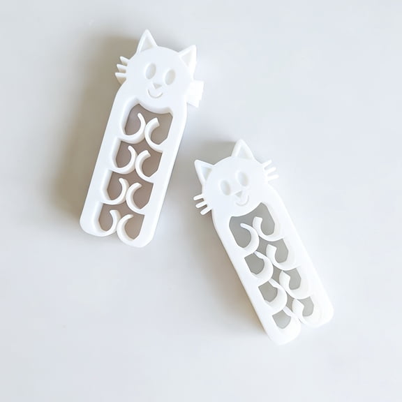 Cute Cat-Shaped Food Preservation Clip - Durable Plastic Bag Sealer for Snacks, Chips, and Grocery Storage - Fun Kitchen Organization Tool for Cat Lovers
