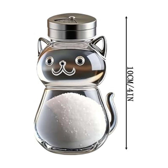 Cute Cat Shaped Pepper Shaker Set Novelty Salt And Pepper Shakers Kitchen Decor