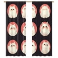 thumbnail image 1 of Cute Cat Sheer Window Curtains for Living Room Kitchen Bedroom Tulle Voile Hanging Curtain, 1 of 5