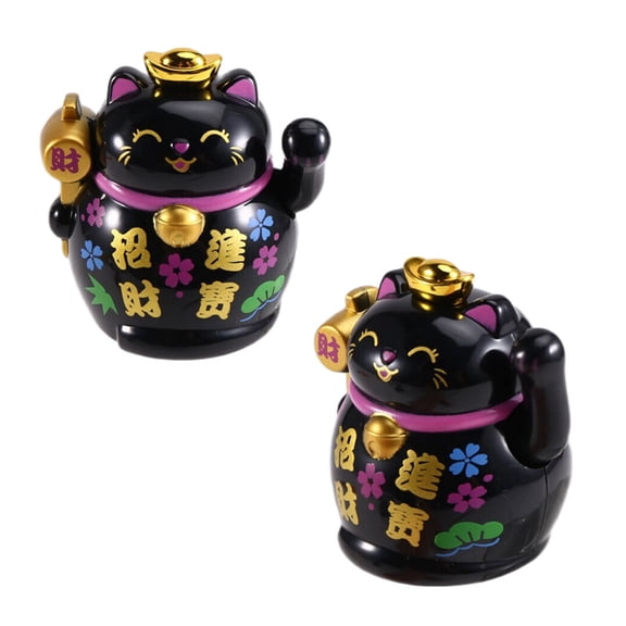 Cute Cat Statues, Cat Feng Shui Ornaments, Home, Office, Car Dashboard Decoration