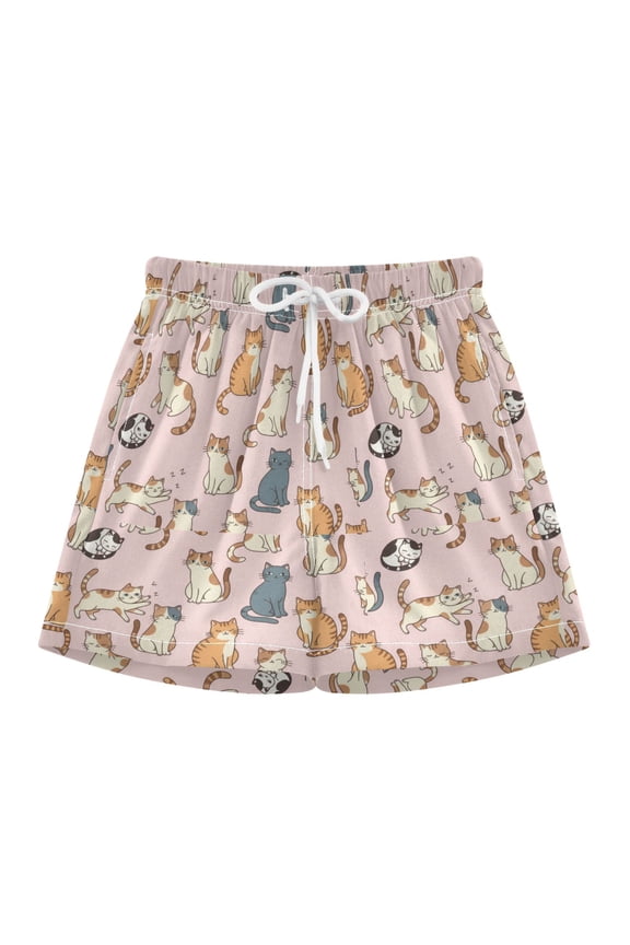 Cute Cat Swim Trunks Quick Drying Swim Trunks Summer Swim Shorts Swimwear