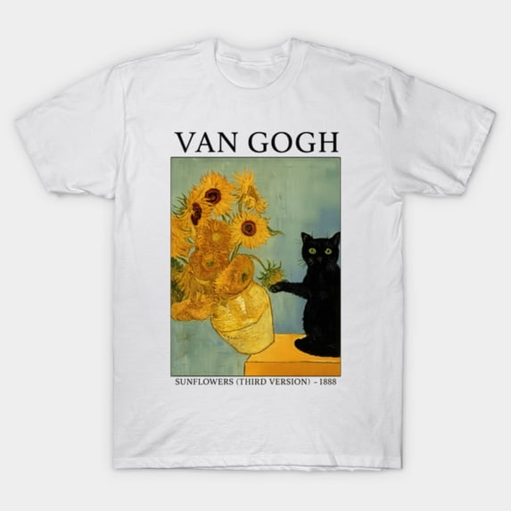 Cute Cat T-Shirt Sizes S-5Xl GooGate