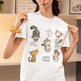 thumbnail image 1 of Cute Cat T Shirt, Whimsical Kitty Graphic Tee, Positive Quote Birthday Shirt, Gift For Cat Lovers Shirt, 1 of 4