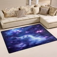 thumbnail image 1 of Cute Cat and Butterflies Soft Polyester Area Rug 60''x39'', Non Slip, Memory Foam, Water Absorbent, 1 of 7