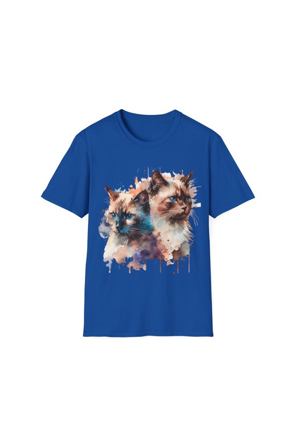 Cute Cat kitten lovers Colorful Art Kitty Adoption Novelty