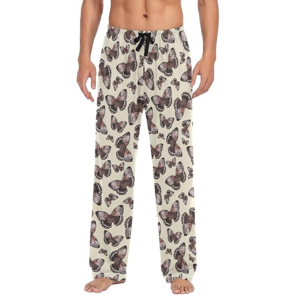 Cute Cats Pajama Pants Mens Lounge Pants Casual Men Pajama Bottoms with Pockets Drawstring