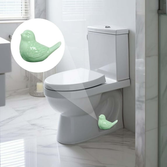 Cute Ceramic Birds Toilet Caps for Bottom Of Toilet Decorative Animal Toilet Covers Toilet Screw Covers Funny Athroom Decor Home Decor