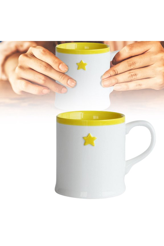 Cute Ceramic Mugs for Women, Large Coffee Mugs for Hot Chocolate, Milk, Tea. Funny Inspirational Gift for Friend, Sister, Coworker. Microwave Safe, for Home, Office, Daily Use.