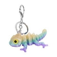 thumbnail image 1 of Cute Chameleon Keychain Durable And Fun Animal Keyring Small Ornament For Bags Backpacks And Keys, 1 of 2