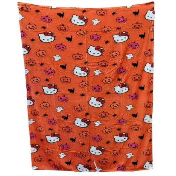 Cute Character Halloween Fleece Blanket