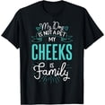 thumbnail image 1 of Cute Cheeks Design Family Dog Giftn T-Shirt, 1 of 4