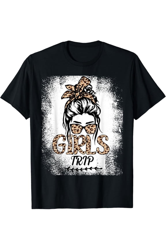Cute Cheer For Cheerleader Red Messy Bun T-Shirt