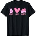 thumbnail image 1 of Cute Cheerleader Design For Women Girls Cheerleading Cheer T-Shirt, 1 of 3