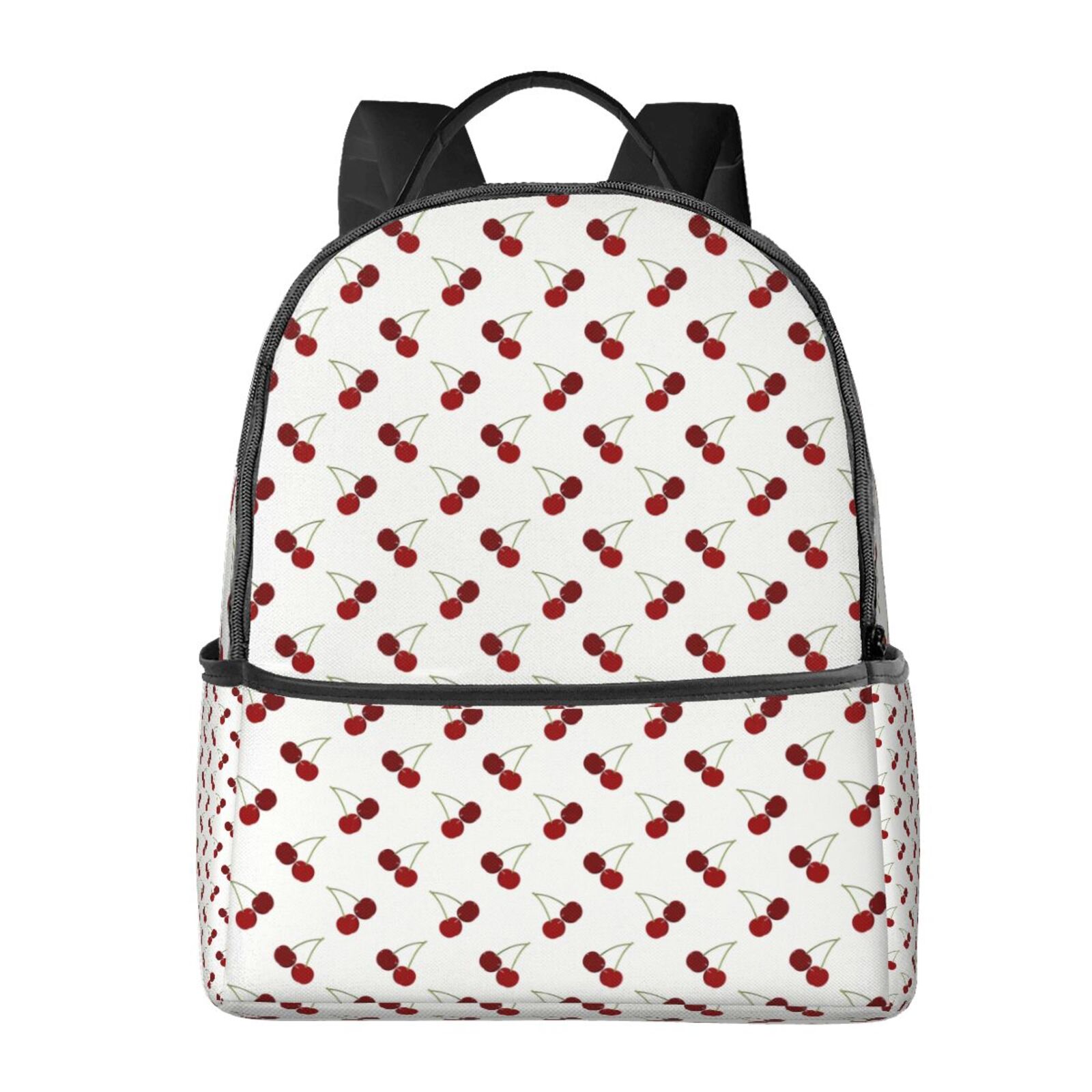 Cute Cherry Pattern Backpack for Men Women Laptop Backpack Hiking
