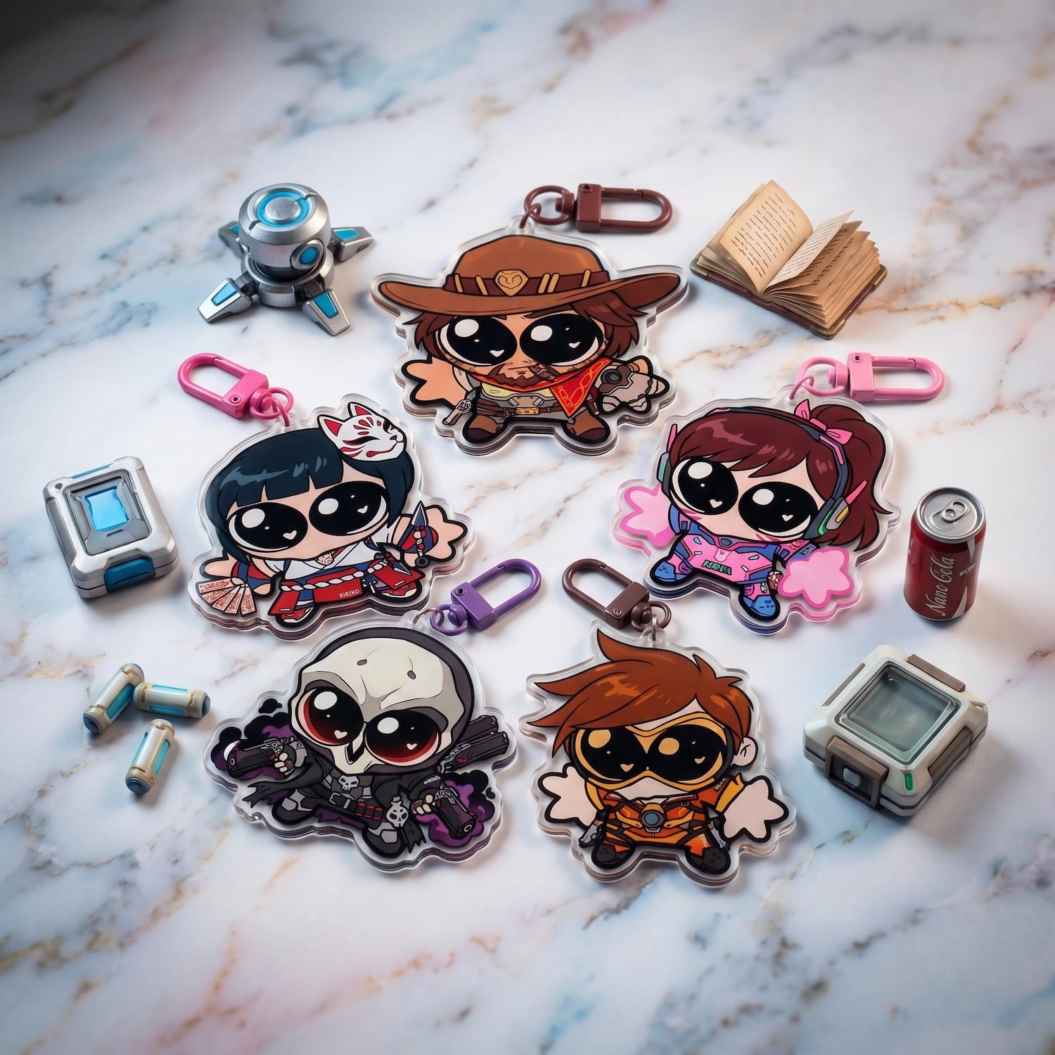 D.Va Overwatch Merch & Collectibles | Walmart - Walmart.com