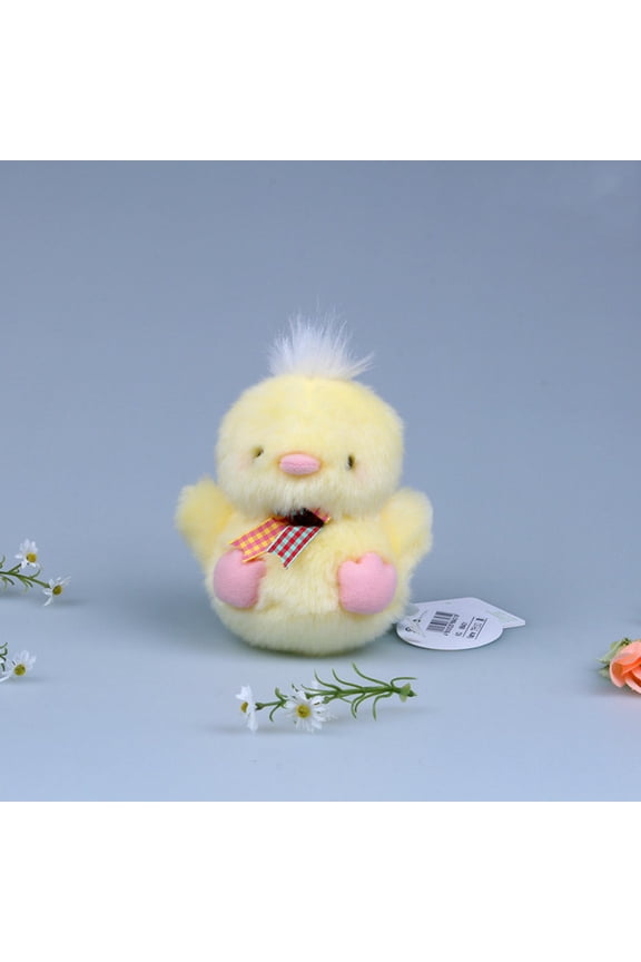 Cute Chick Plush Stuffed Animal Keychain for Kids Bag, Purse, Backpack, Handbag