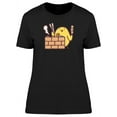 thumbnail image 1 of Cute Chicken Barbecue Cartoon T-Shirt Women -Image by Shutterstock, Female Medium, 1 of 2