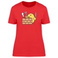 thumbnail image 1 of Cute Chicken Barbecue Cartoon T-Shirt Women -Image by Shutterstock, Female x-Large, 1 of 2