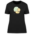 thumbnail image 1 of Cute Chicken Cartoon T-Shirt Women -Image by Shutterstock, Female Small, 1 of 2