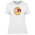 thumbnail image 1 of Cute Chicken Cartoon T-Shirt Women -Image by Shutterstock, Female Small, 1 of 2