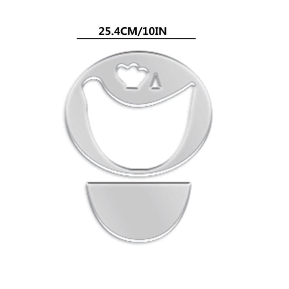 Cute Chicken Pot HolderTemplate DIY Glove Making Template Ruler Sewing Ruler