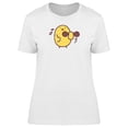 thumbnail image 1 of Cute Chicken Training Cartoon T-Shirt Women -Image by Shutterstock, Female Small, 1 of 2