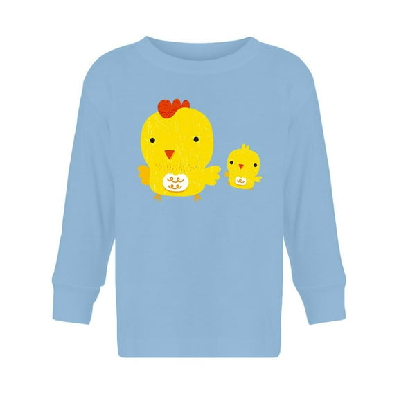 Cute Chickens Long Sleeve Toddler -Image by Shutterstock, 2 Toddler