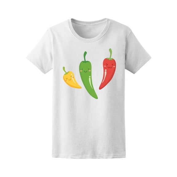 Cute Chili Pepper Vegetable Tee Women's -Image by Shutterstock